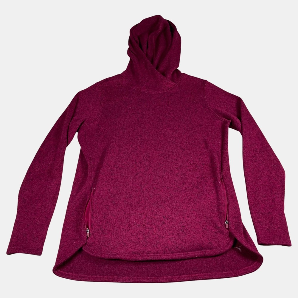 Old Navy Active Go Dry Fleece Pullover Hoodie Kangaroo Pocket Womens Size Medium
